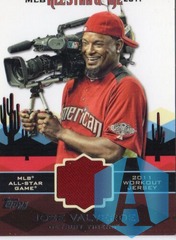 2011 (TIGERS) Topps Update All-Star Stitches #AS-63 Jose Valverde Jersey